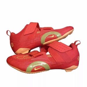 Red Nike Superrep Cycle 2 Mens shoe Size 10